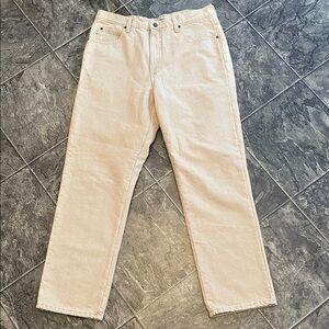 L.L. BEAN Men’s Fleece-lined Straight-Leg Classic Fit Denim Cottage Coastal Warm